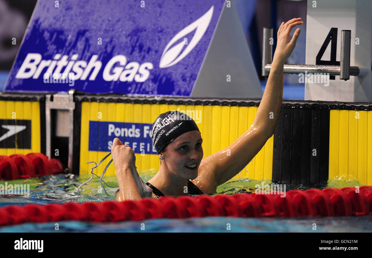 Loughborough University's Francesca Halsall after winning the Women's ...