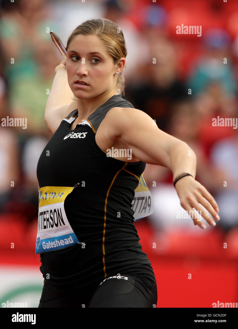 Athletics Aviva British Grand Prix Gateshead Stadium Stock Photo Alamy