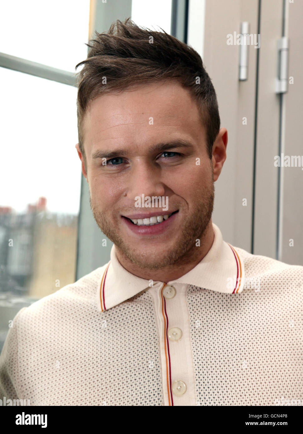 Olly Murs Who Was Runner up On The Sixth Series Of X Factor Poses For olly-murs-who-was-runner-up-on-the-sixth-series-of-x-factor-poses-for