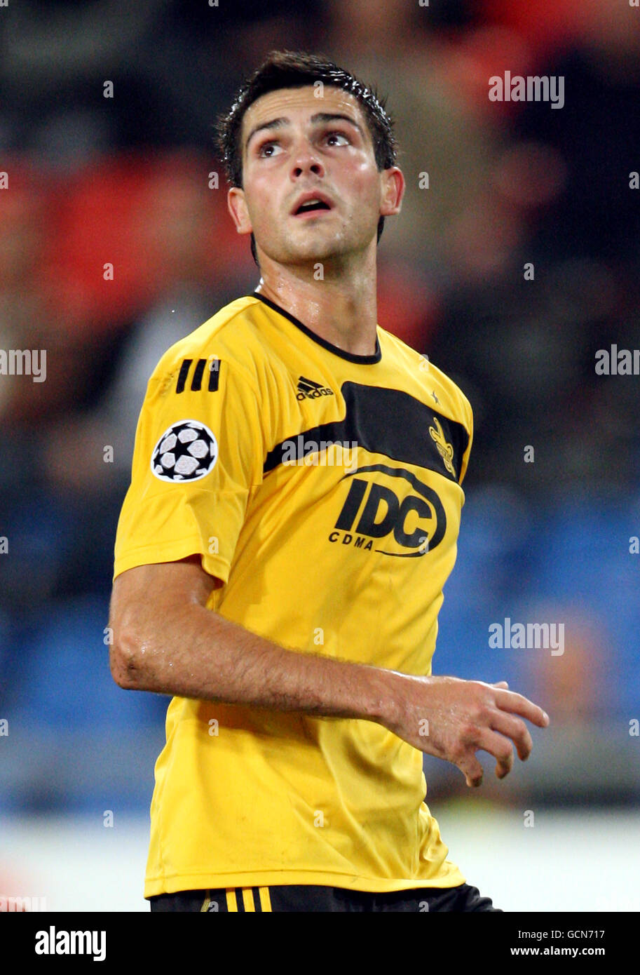 Soccer Uefa Champions League Play Offs Fc Basel V Sheriff Tiraspol St Jakob Park Stock Photo Alamy [ 1390 x 914 Pixel ]