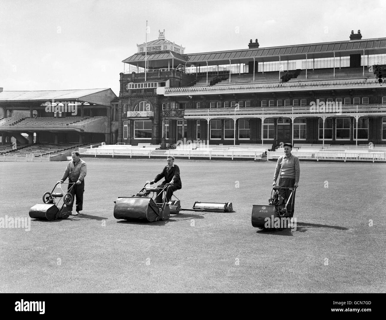 Cricket Groundsman Equipment at Lords London Stock Photo Alamy