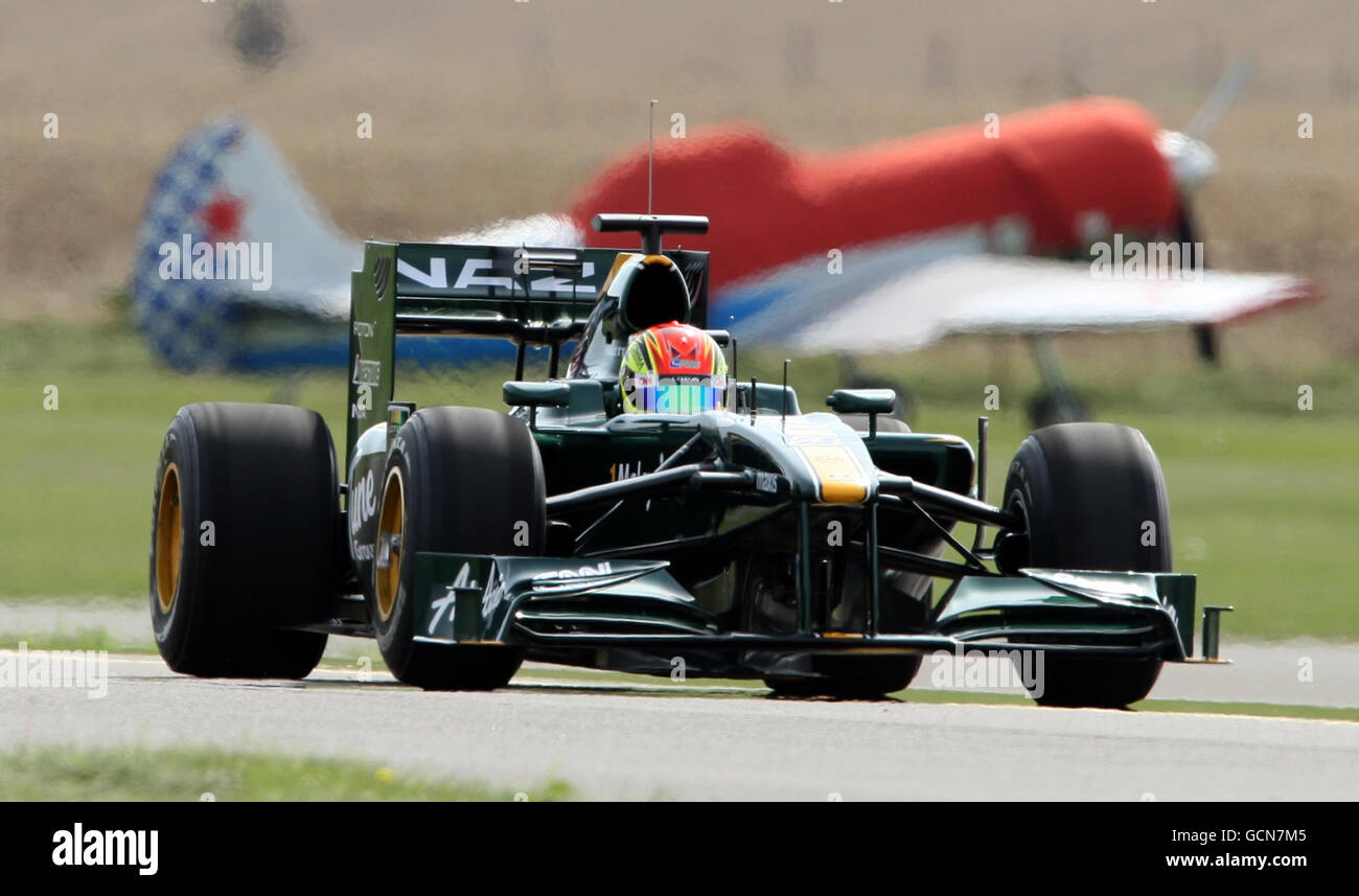 Motor Racing Lotus Aero Testing Session Imperial War Museum. Lotus