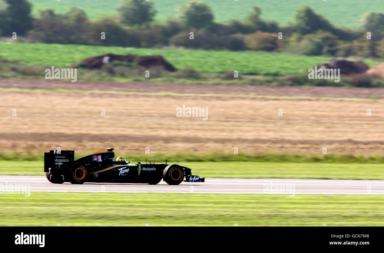 Motor Racing Lotus Aero Testing Session Imperial War Museum Stock