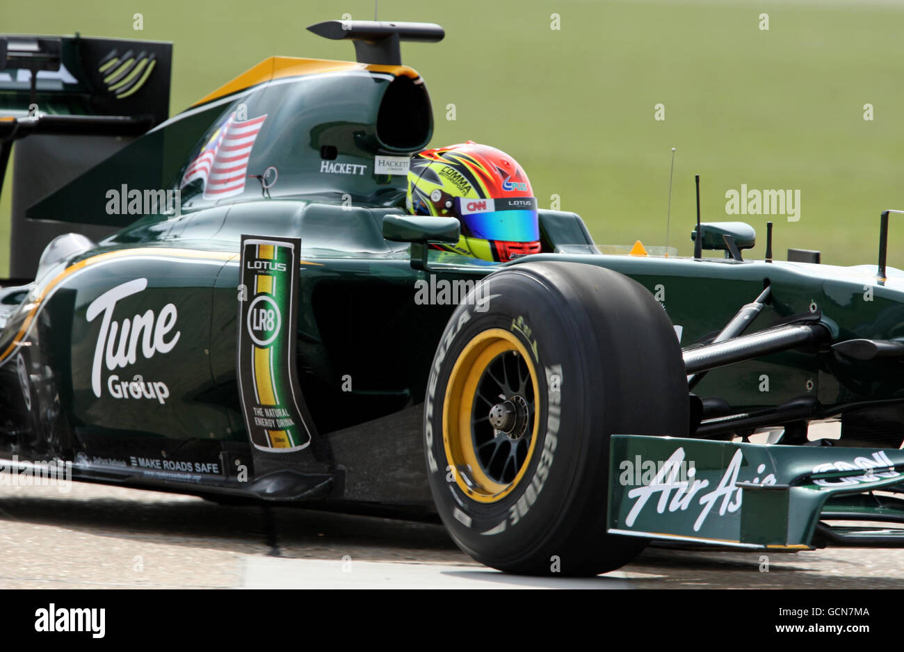 Motor Racing Lotus Aero Testing Session Imperial War Museum. Lotus
