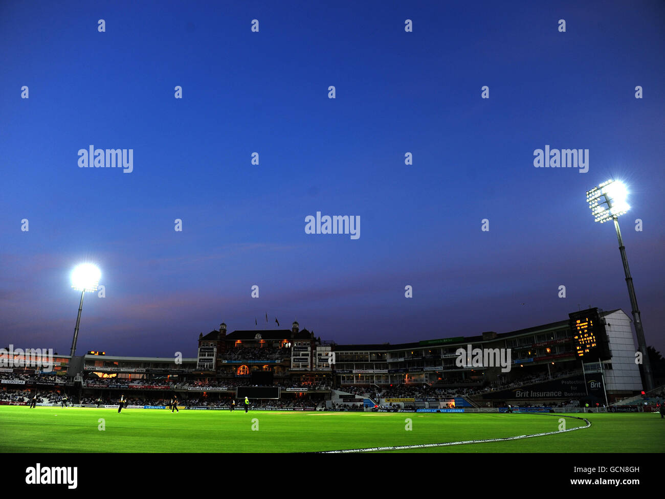 Cricket - Clydesdale Bank 40 - Group A - Surrey v Worcestershire - The Brit Insurance Oval Stock Photo