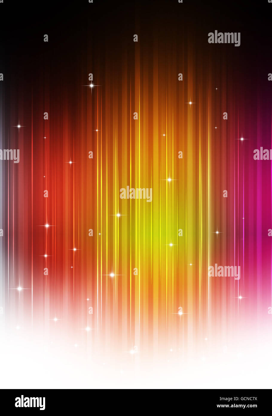 multicolor party music background for flyers and club posters stock