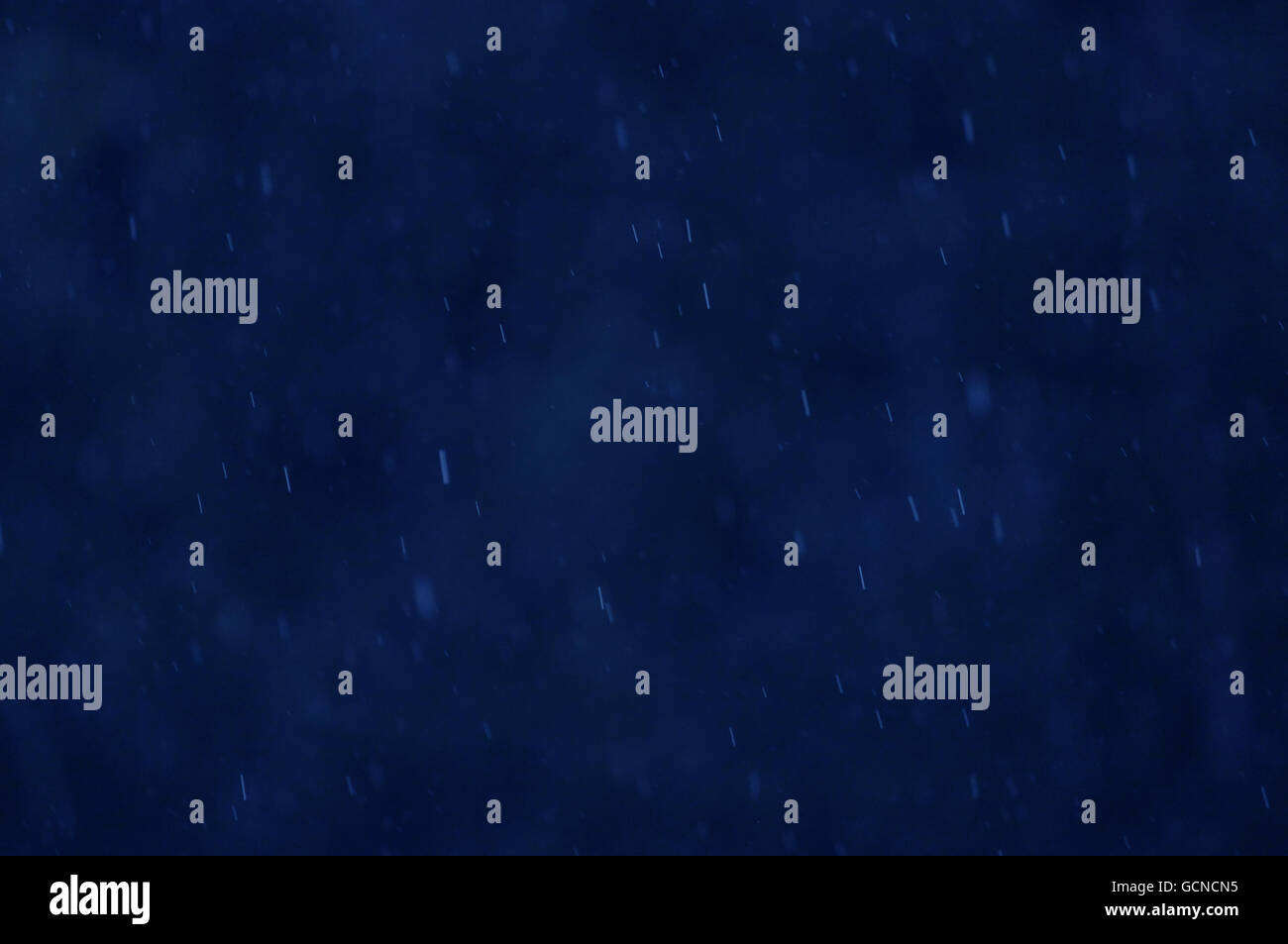 Rain on blue Stock Photo - Alamy
