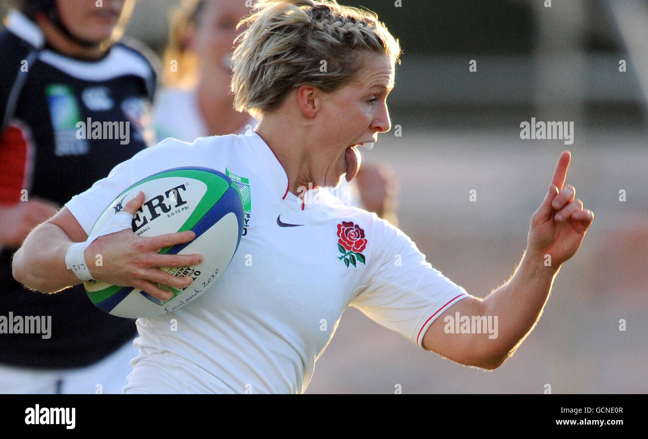 Rugby Union Women's World Cup Pool B England v USA Surrey