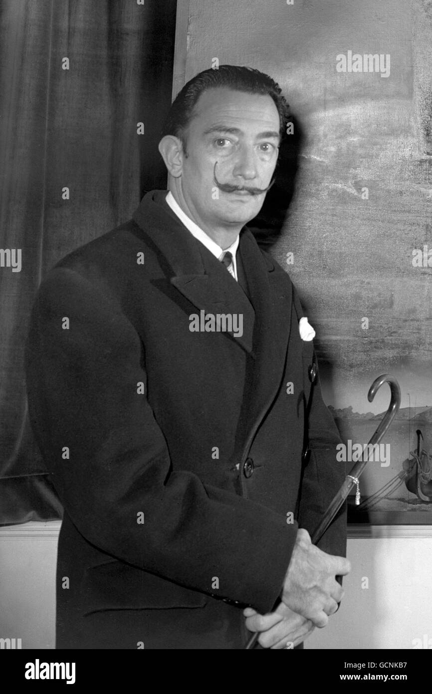 Salvador dali moustache hi-res stock photography and images - Alamy