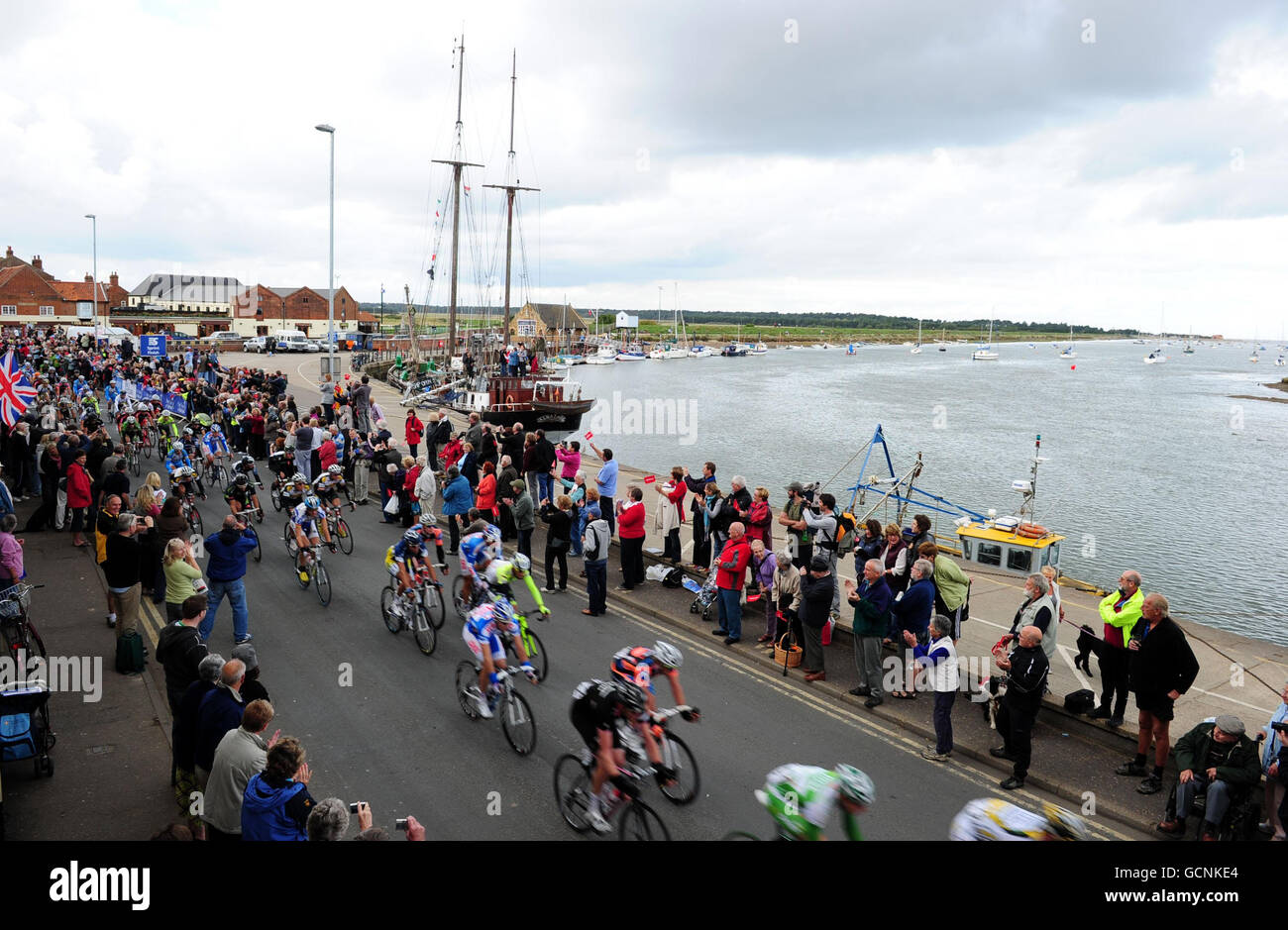 Cycling - 2010 Tour of Britain - Stage 6 - Kings Lynn to Great Yarmouth Stock Photo