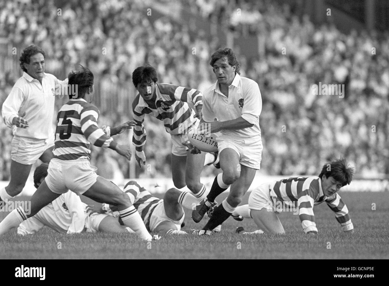 Rugby Union Internationals England v Japan Twickenham 1986