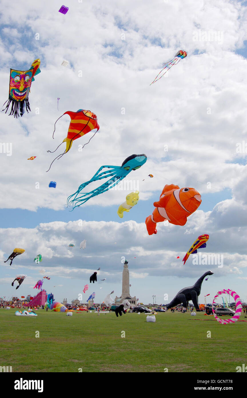 Portsmouth International Kite Festival Stock Photo Alamy