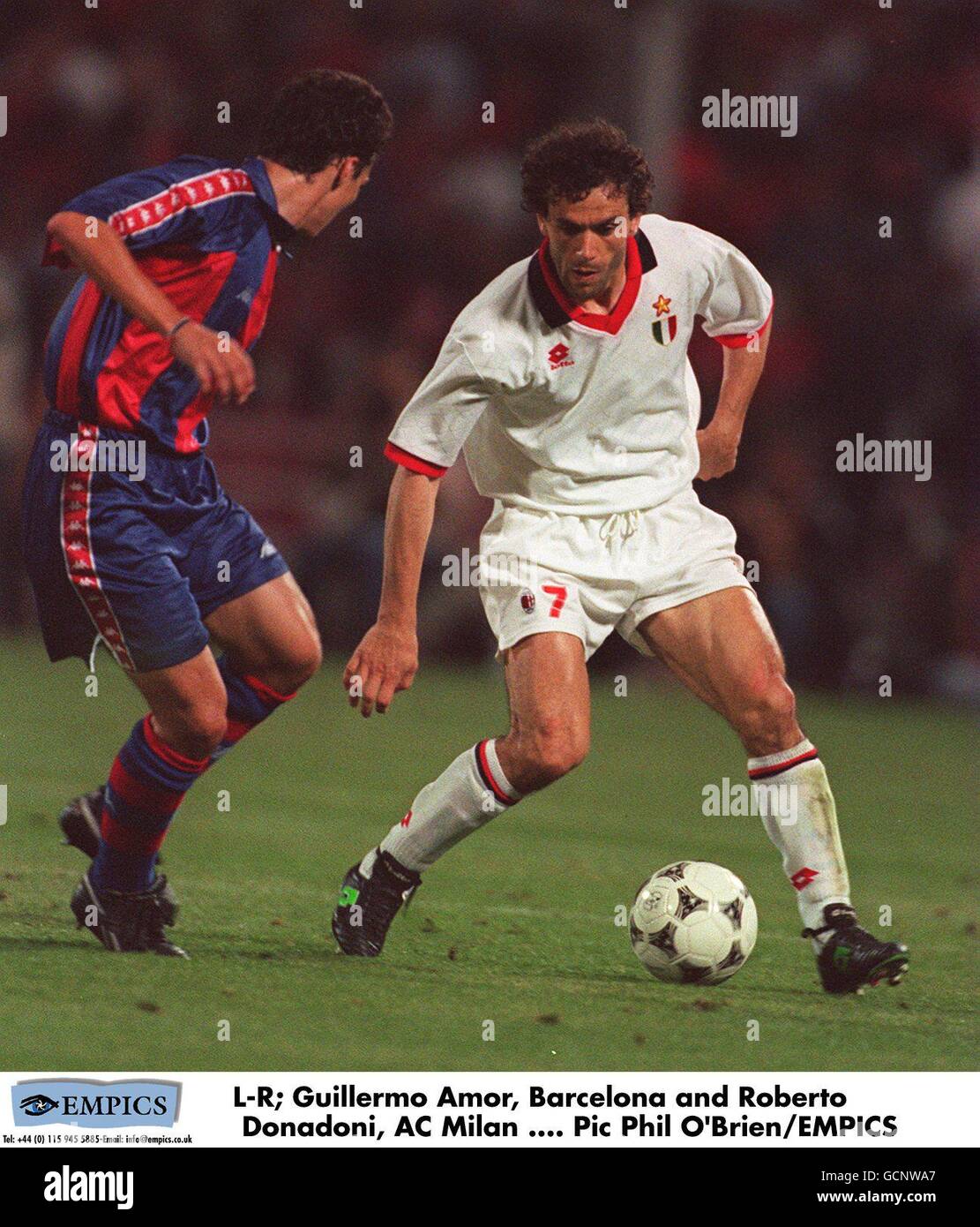 EUROPEAN CUP FINAL SOCCER Stock Photo Alamy