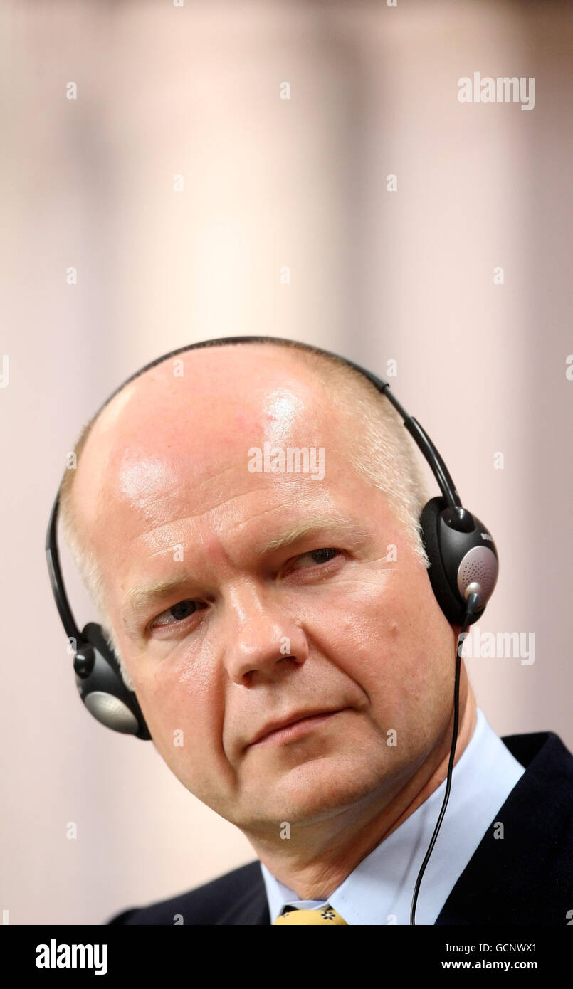 Hague special advisor allegations Stock Photo