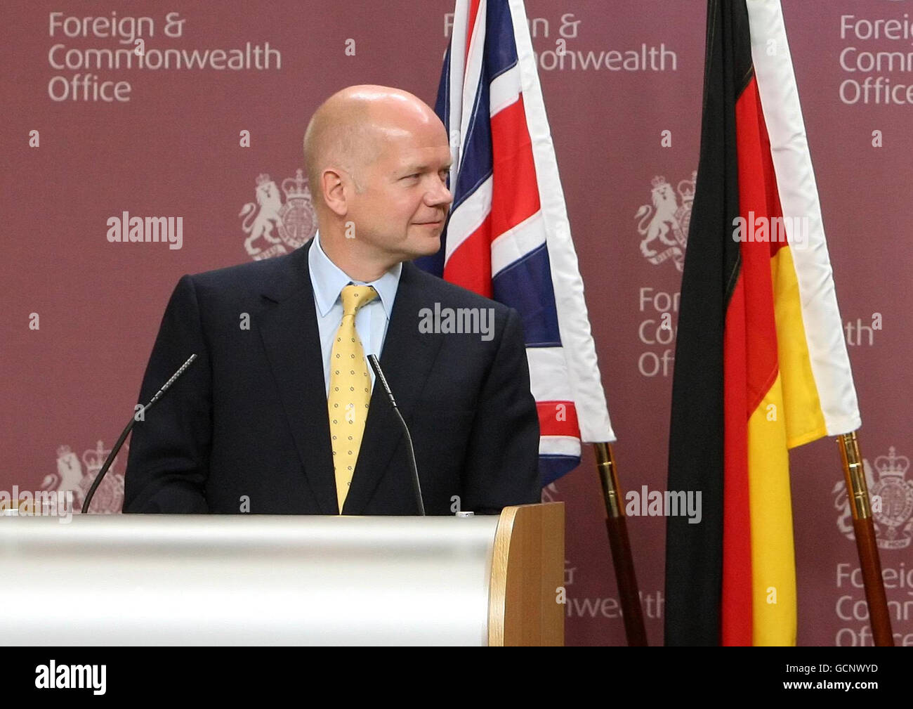 Hague special advisor allegations Stock Photo