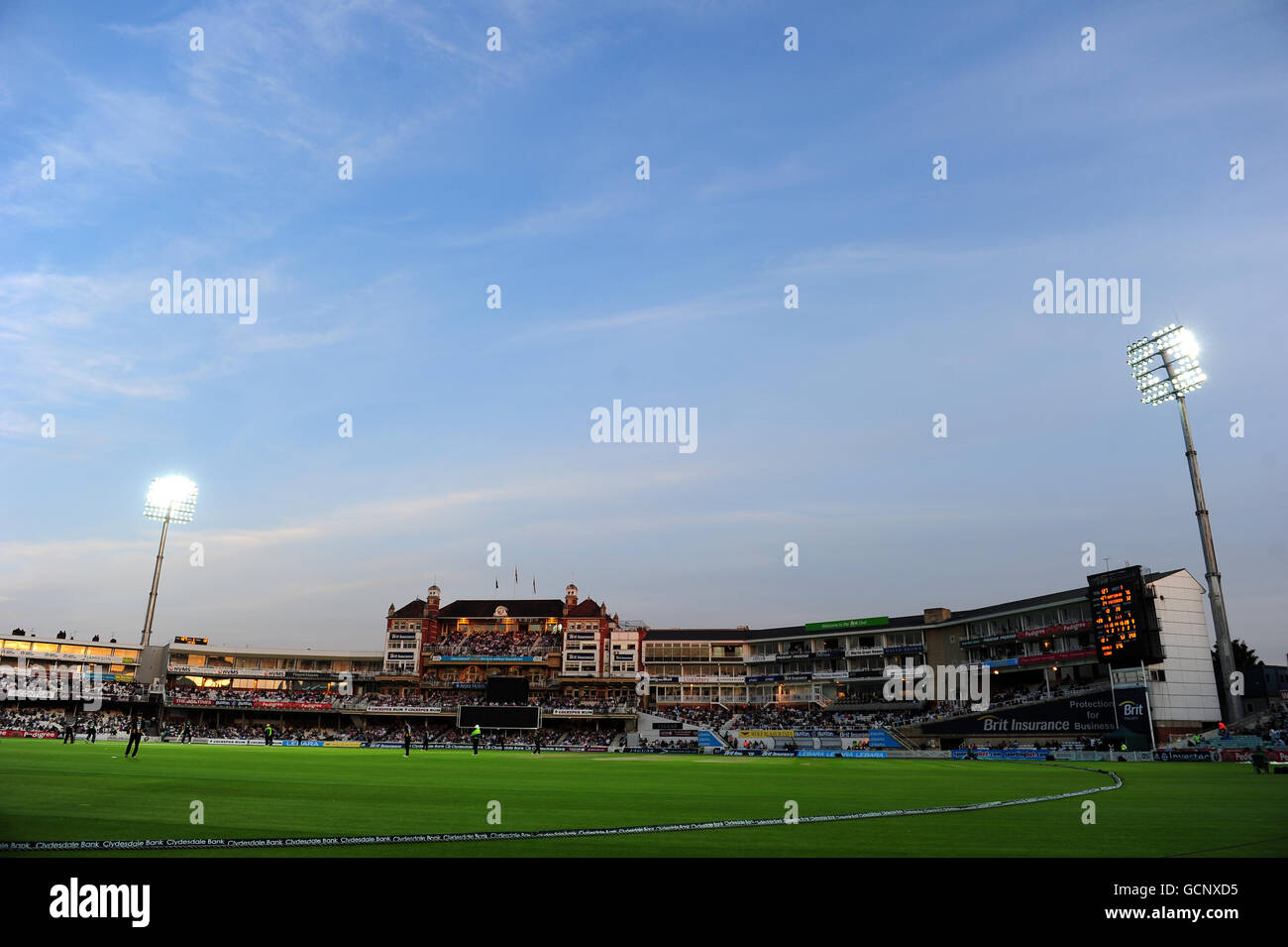 Cricket - Clydesdale Bank 40 - Group A - Surrey v Worcestershire - The Brit Insurance Oval Stock Photo