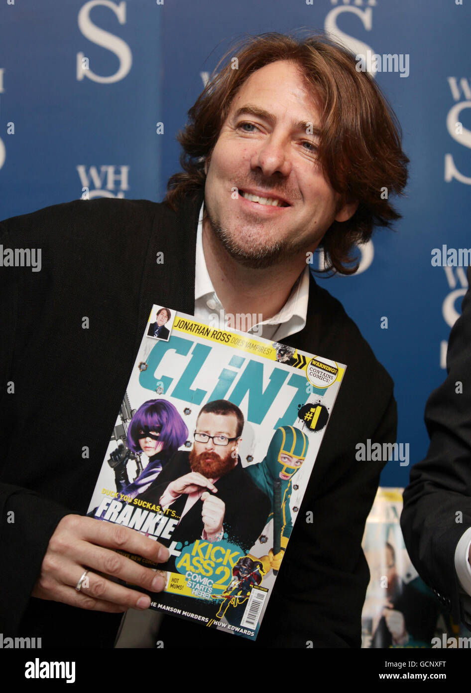 Clint magazine signing - London Stock Photo