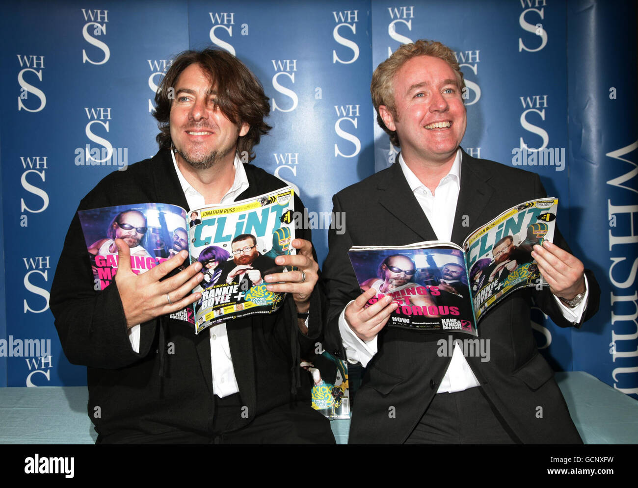 Clint magazine signing - London Stock Photo