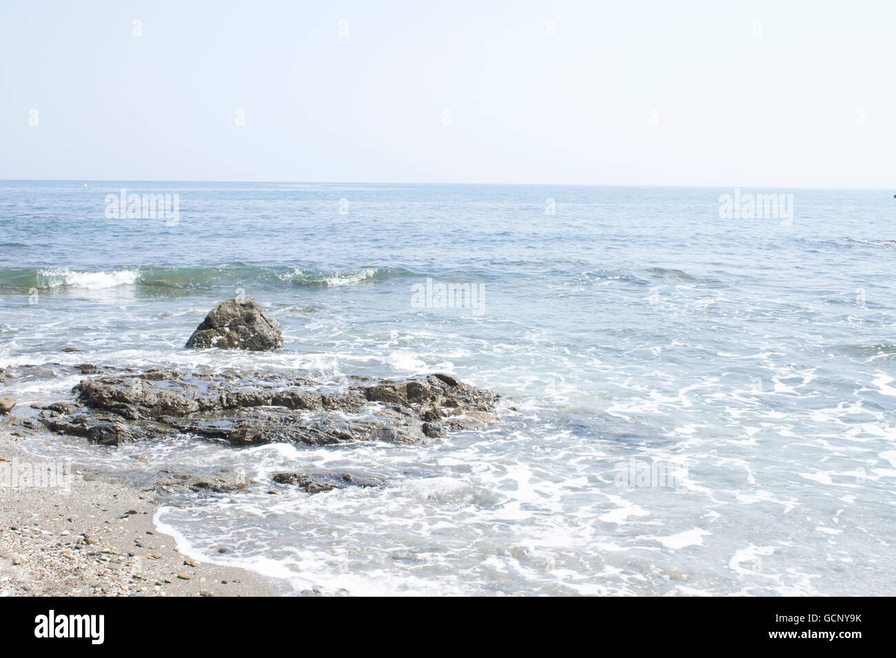 Beach sea ocean waves hi-res stock photography and images - Alamy