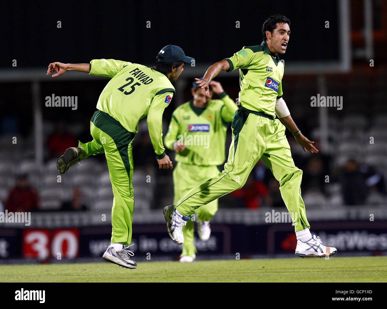 Cricket - NatWest Series - Third One Day International - England v Pakistan - The Brit Insurance Oval Stock Photo