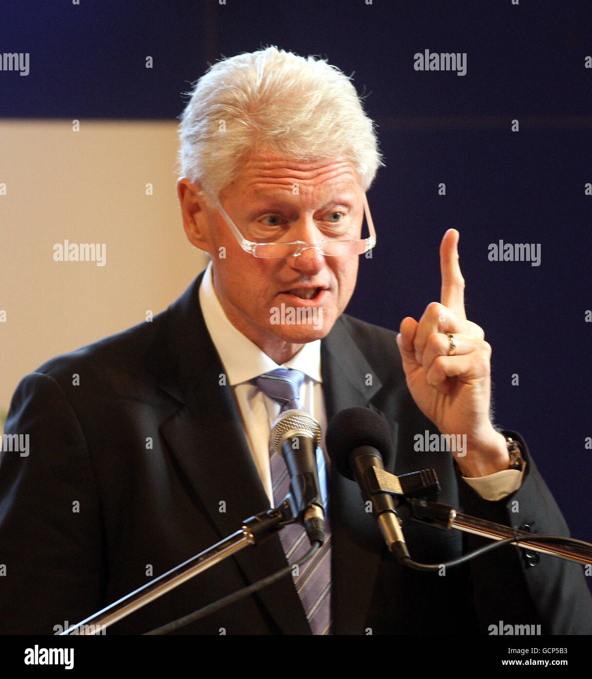 Bill Clinton visit to Northern Ireland Stock Photo - Alamy