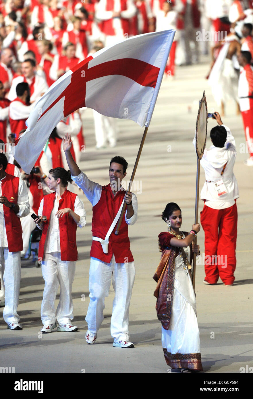 Sport - 2010 Commonwealth Games -Opening Ceremony - Delhi Stock Photo