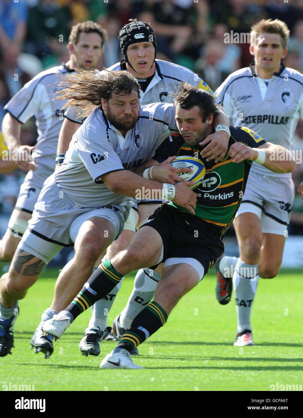 Leicester tigers franklins gardens hires stock photography and images