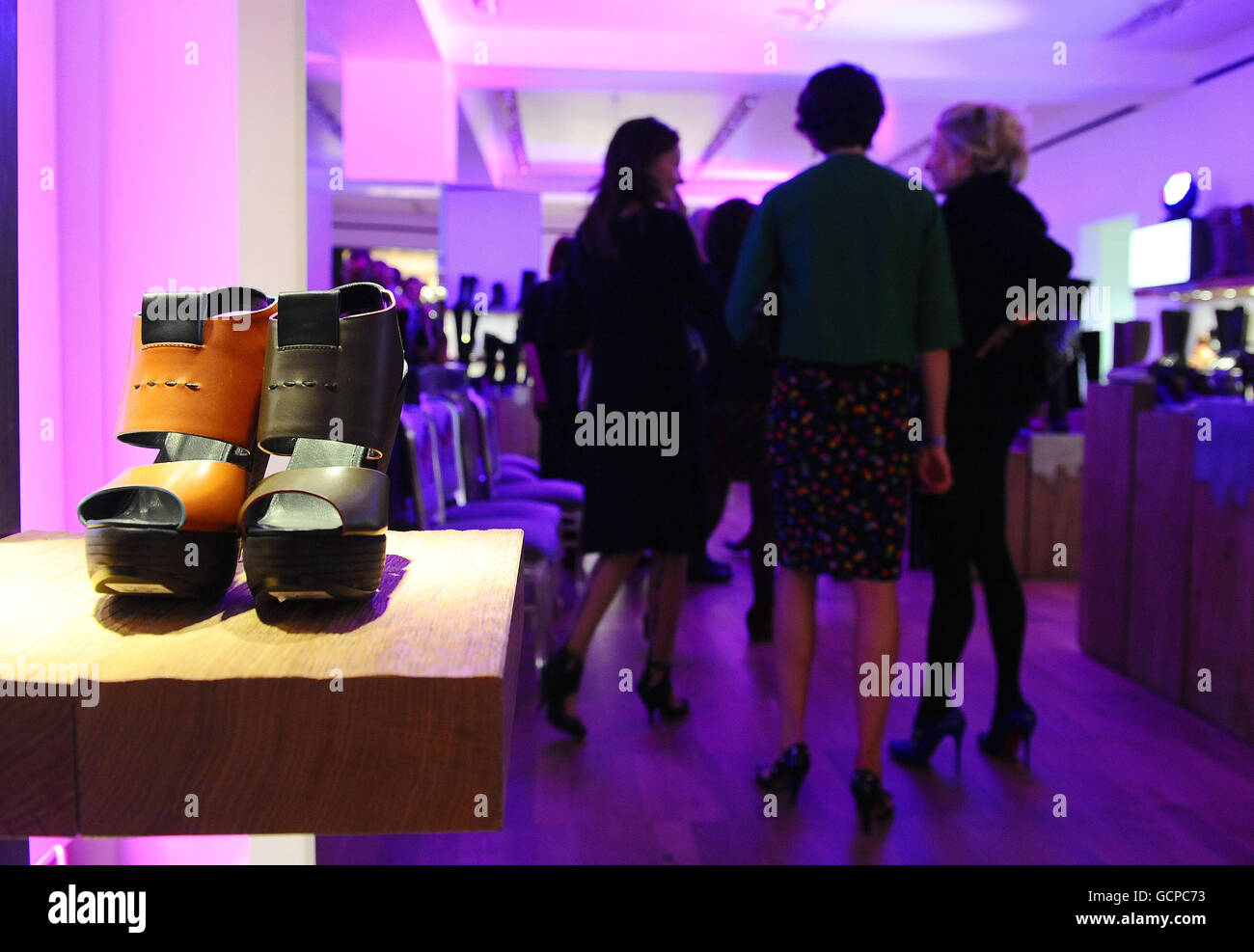 The Shoe Galleries London Stock Photo Alamy