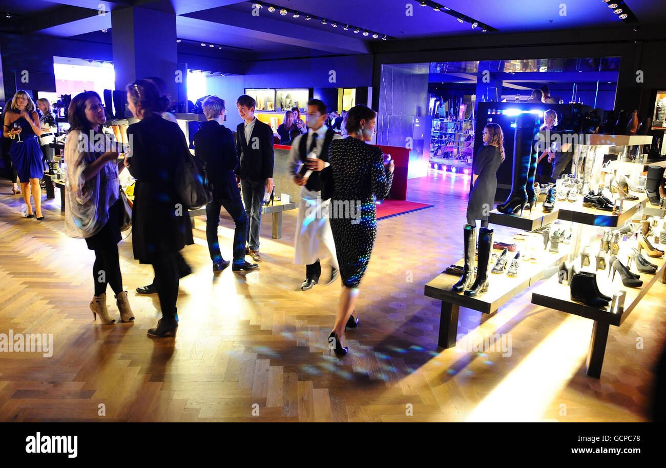 The Shoe Galleries London Stock Photo Alamy