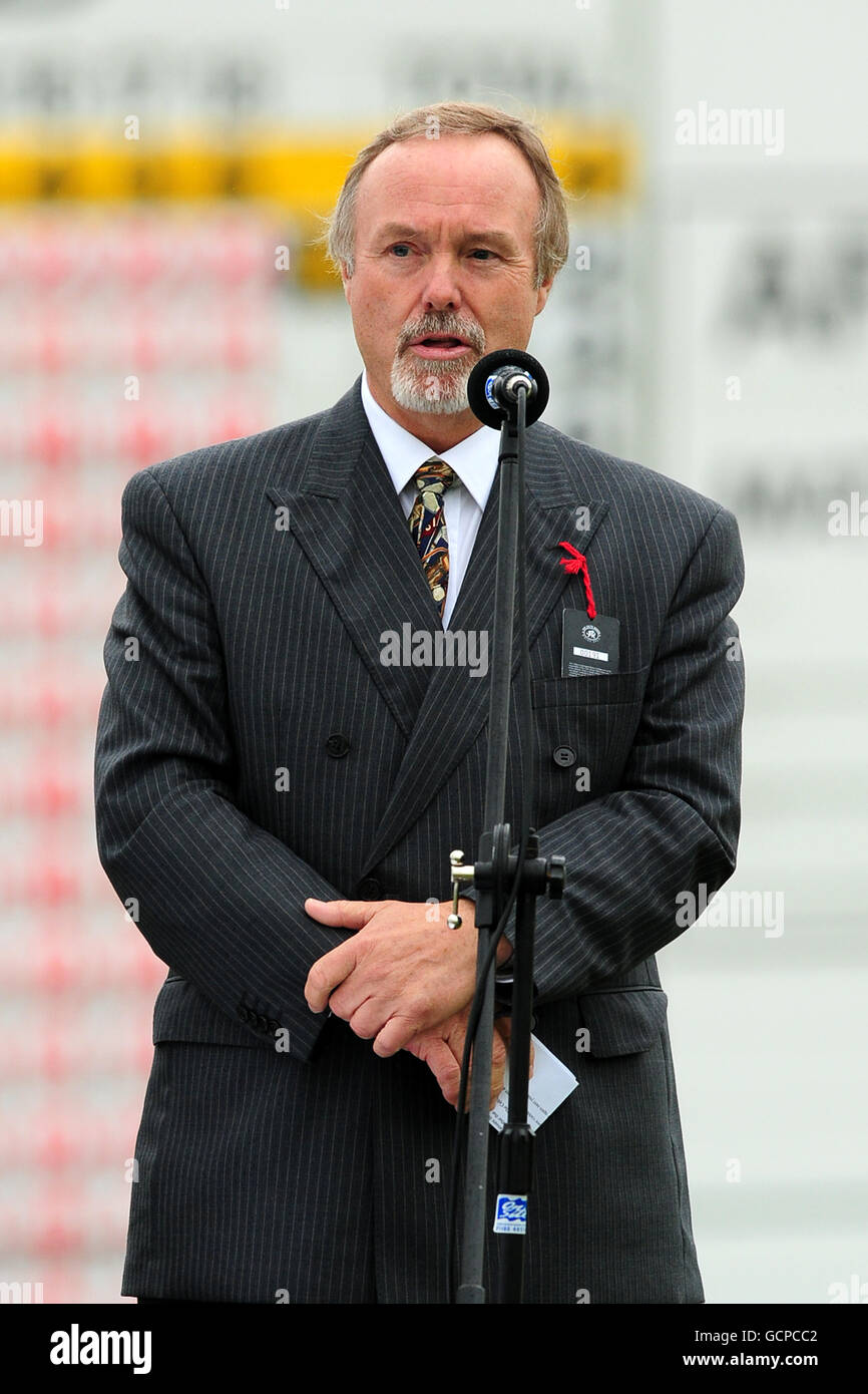 Golf - The Celtic Manor Wales Open 2008 - Round Four - The Celtic Manor Resort. Sir Terry Matthews Stock Photo