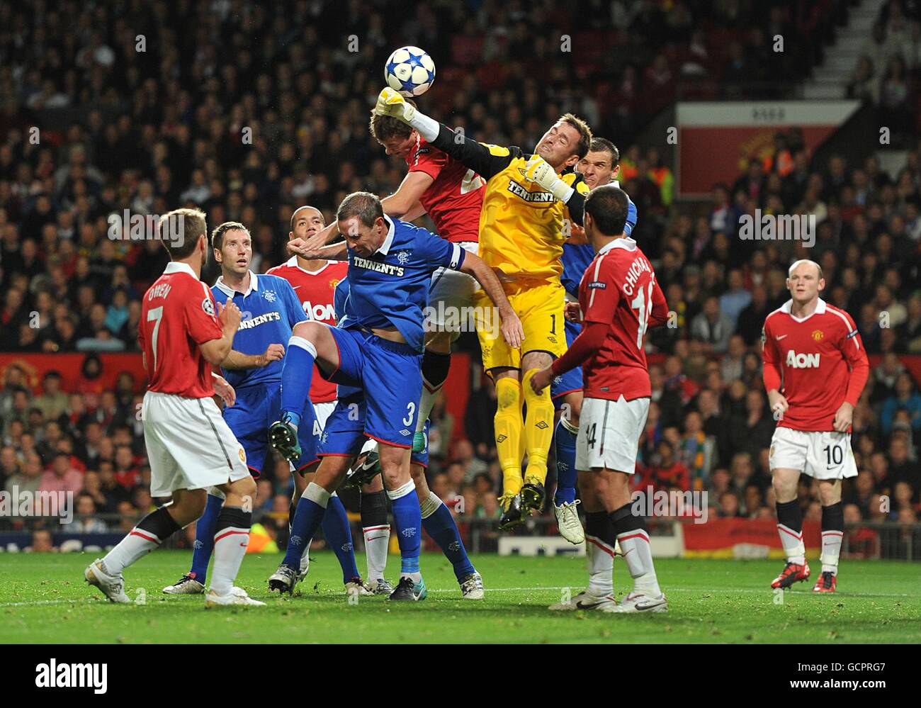 Soccer UEFA Champions League Group C Manchester United v Rangers