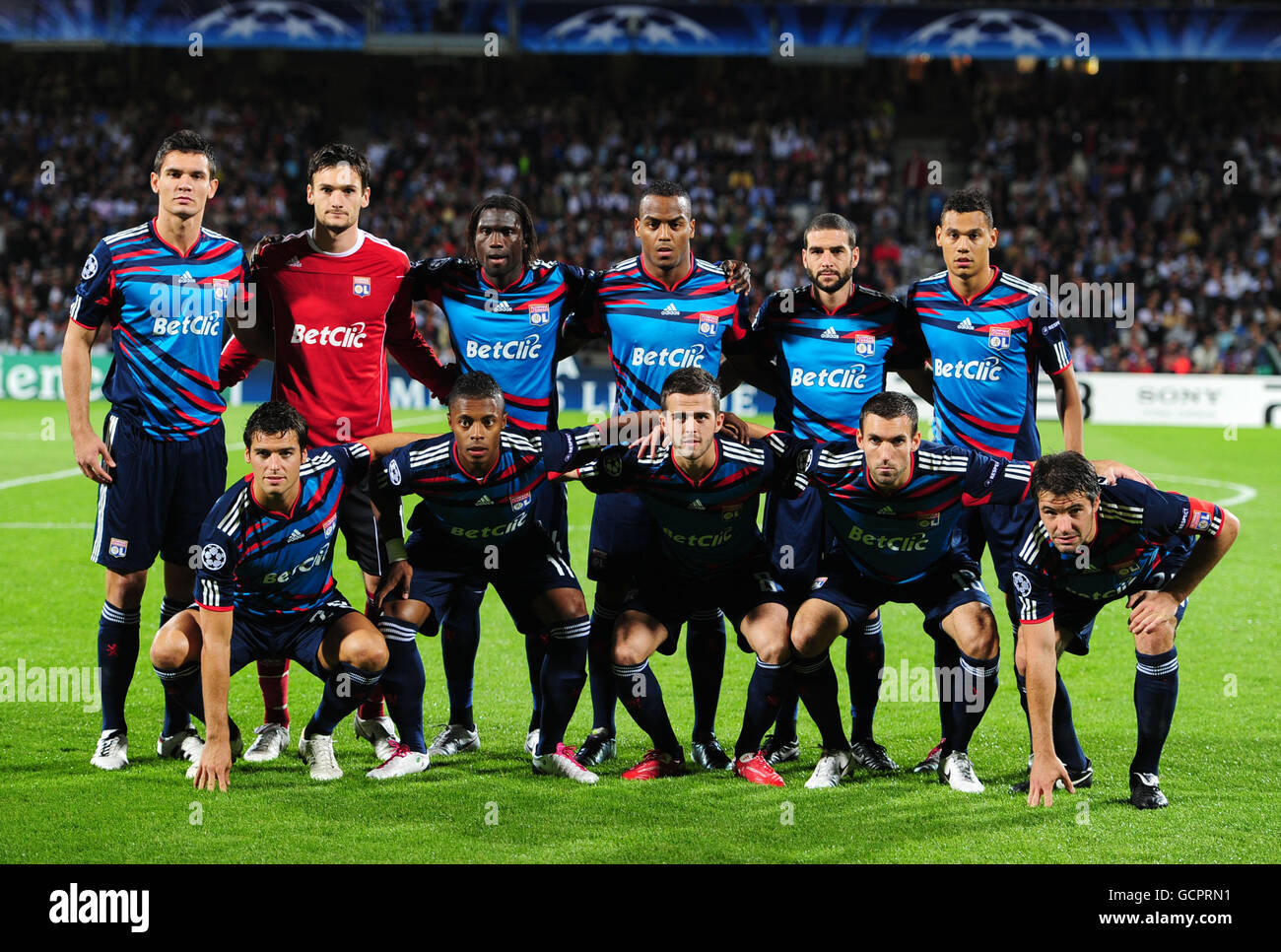 Soccer Uefa Champions League Group B Olympique Lyonnais V Fc Stock Photo Alamy