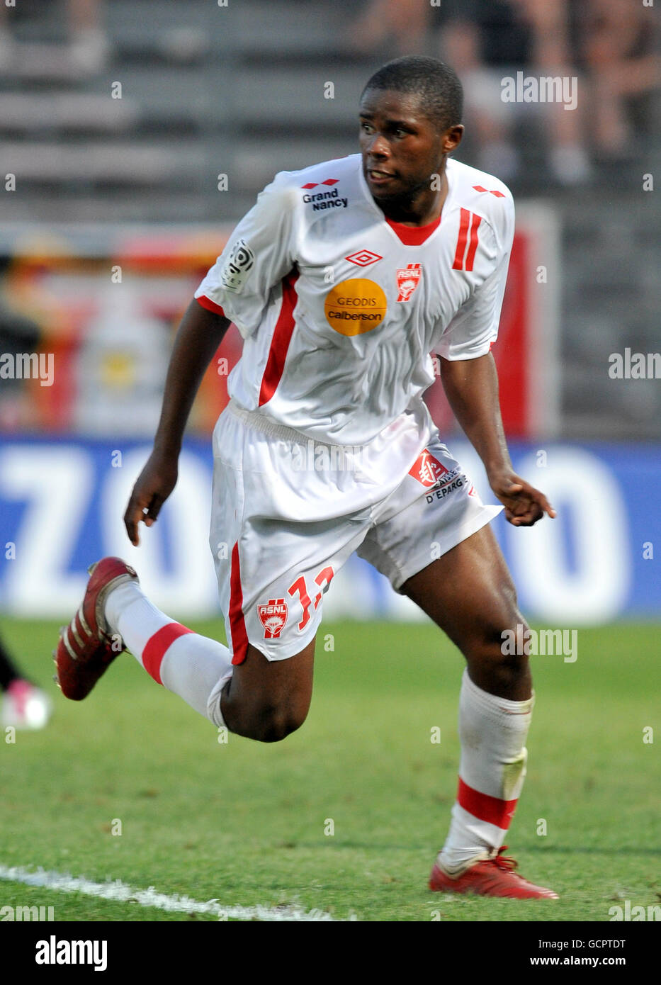 Soccer - French Premiere Division - OGC Nice v AS Nancy Lorraine - Municipal du Ray Stock Photo