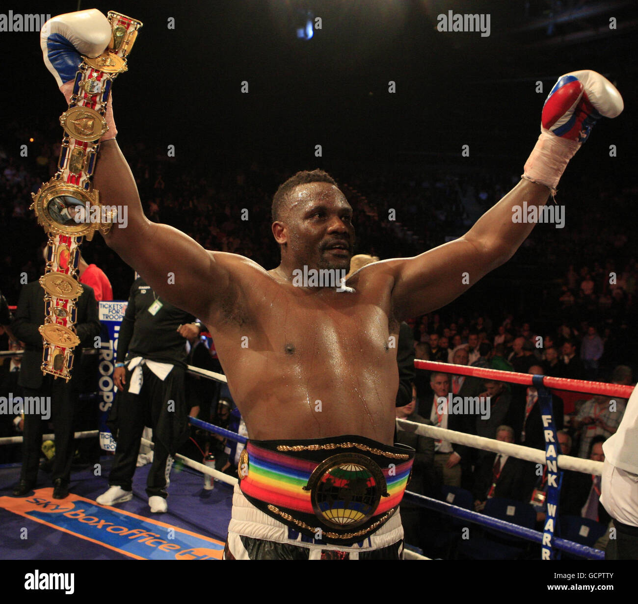 Boxing British and Commonwealth Heavyweight Championship Dereck