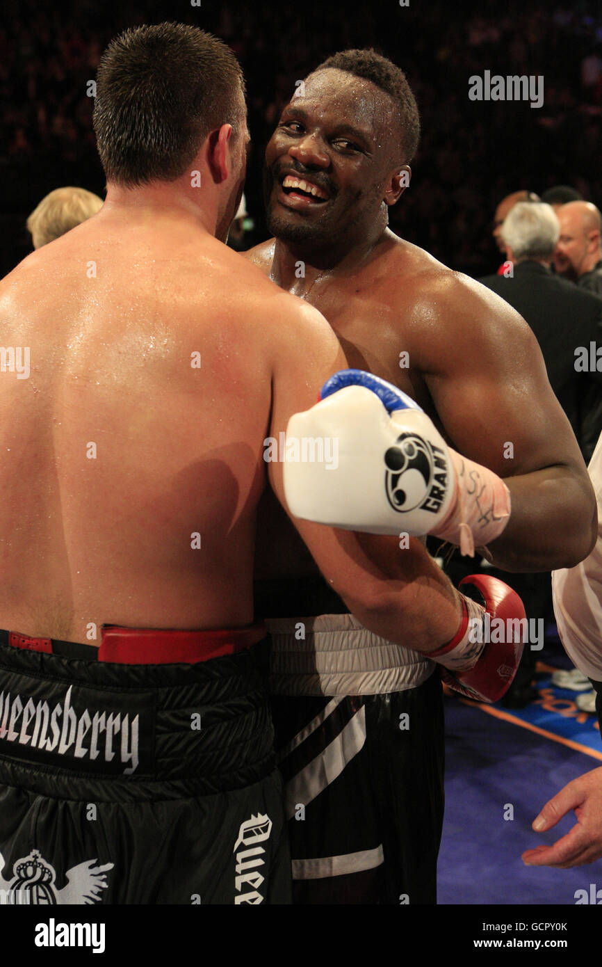 Boxing British and Commonwealth Heavyweight Championship Dereck