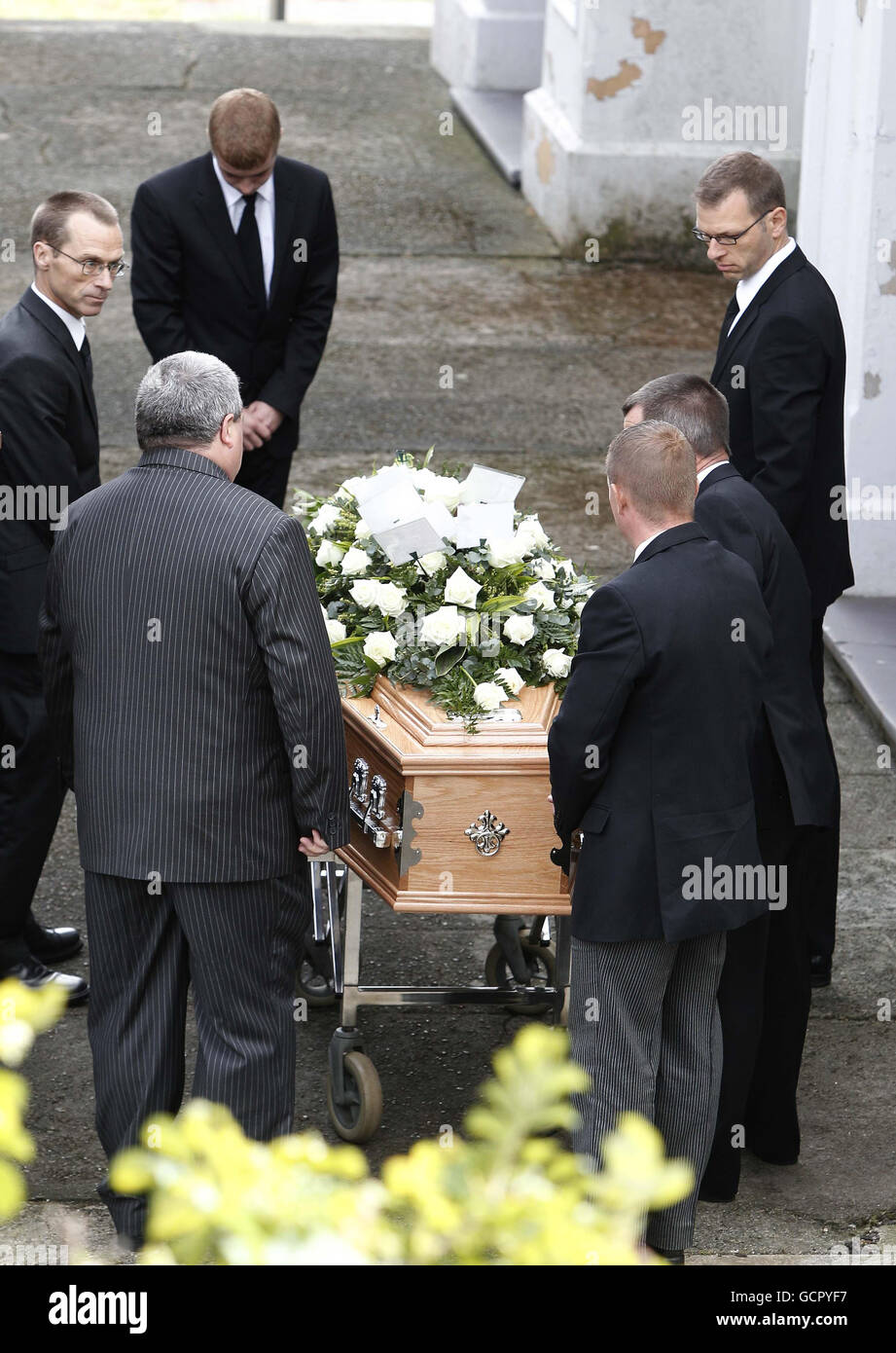 Funeral Of Gareth Williams Stock Photo - Alamy