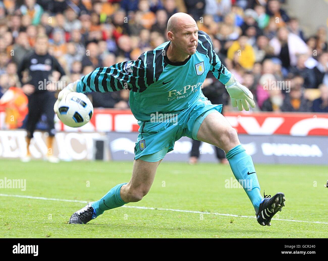 Soccer - Barclays Premier League - Wolverhampton Wanderers v Aston Villa - Molineux Stock Photo