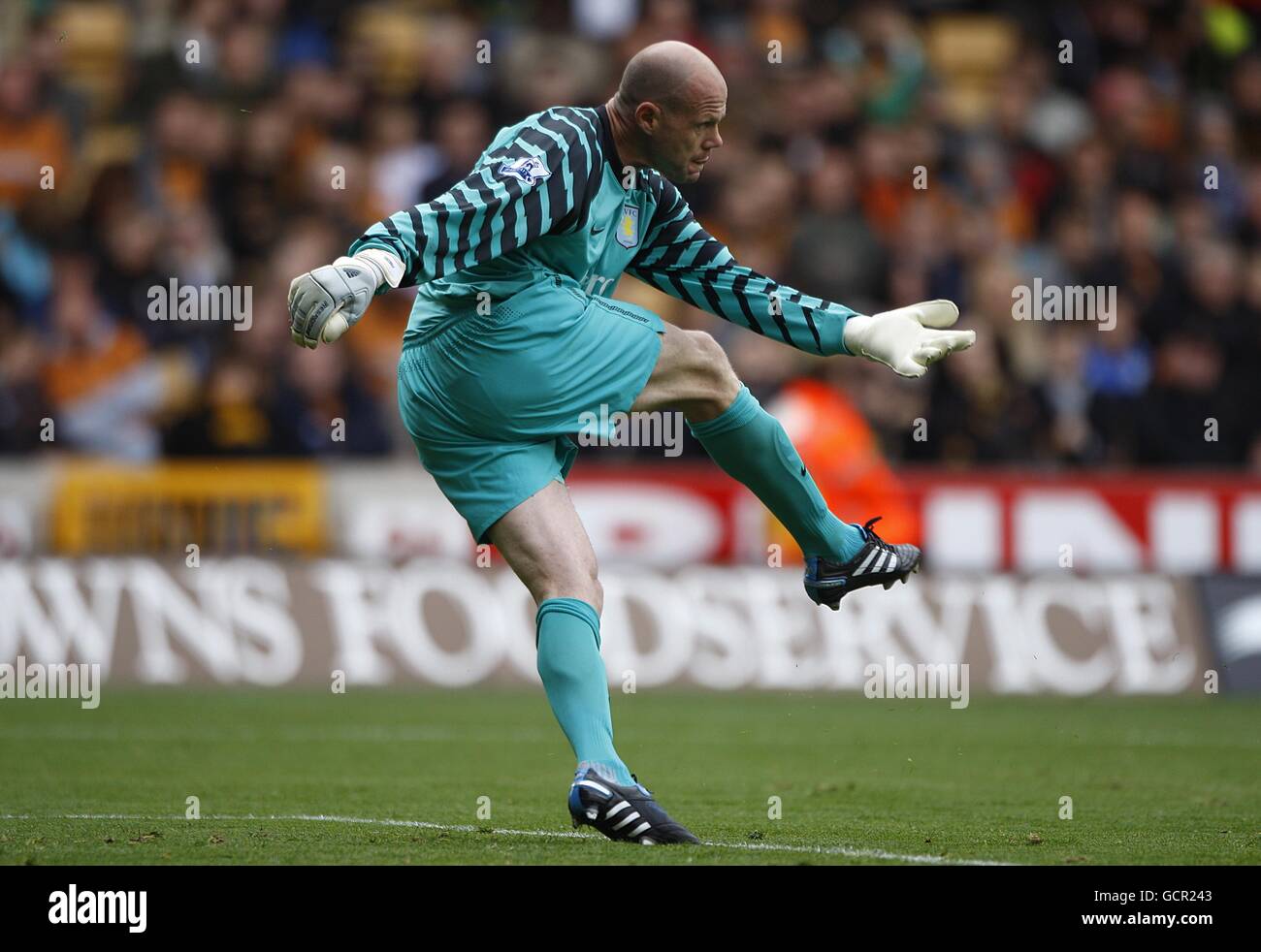 Soccer - Barclays Premier League - Wolverhampton Wanderers v Aston Villa - Molineux. Marcus Hahnemann, Wolverhampton Wanderers Goalkeeper Stock Photo