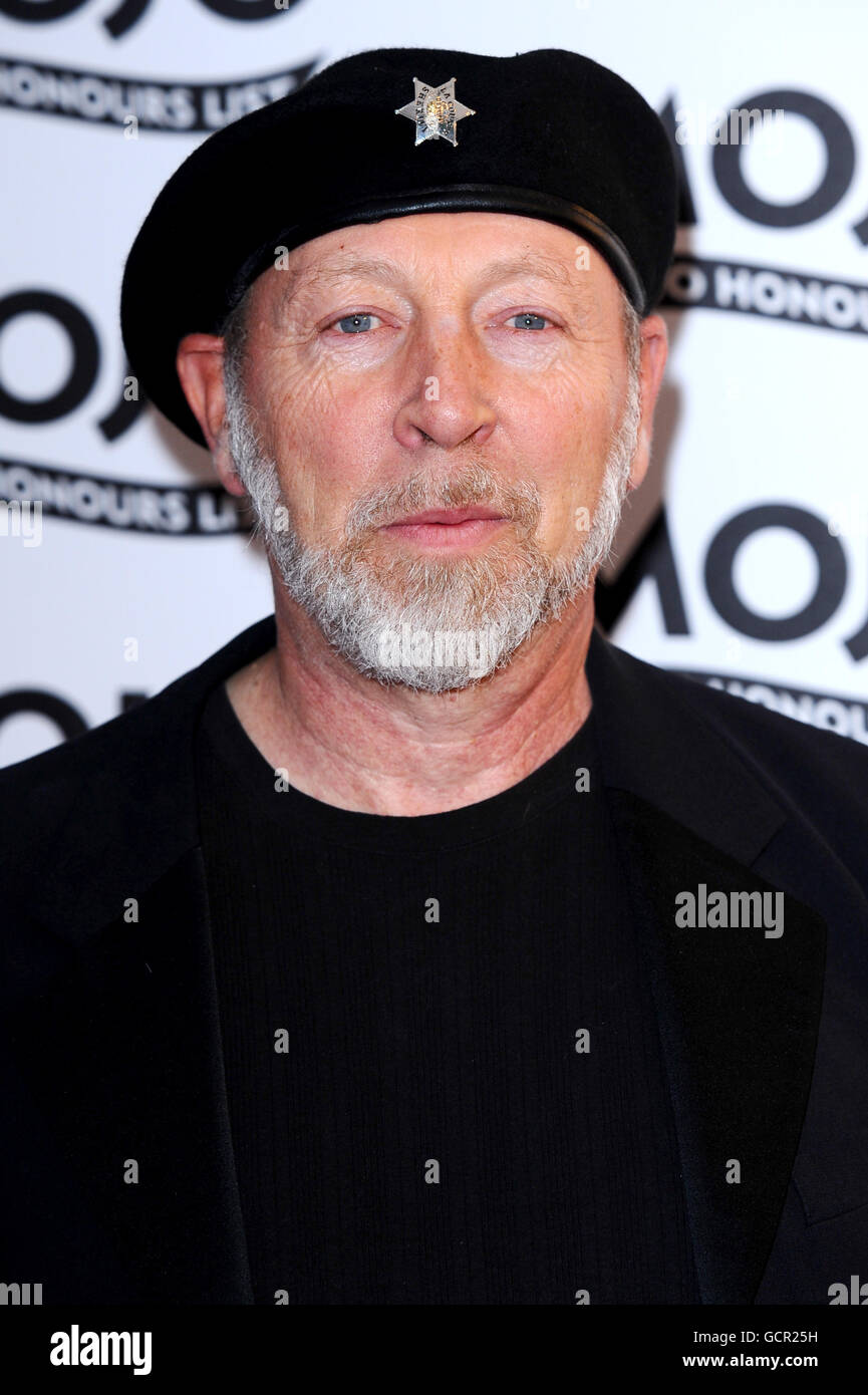 Richard Thompson arrive at the MOJO Awards held at the Brewery in