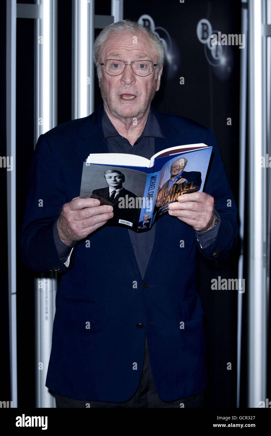 Sir Michael Caine at the BFI - London Stock Photo - Alamy