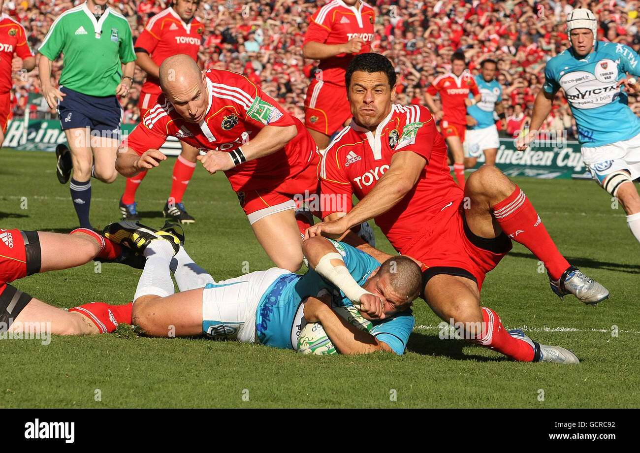 Rugby Union - Heineken Cup - Pool 3 - Munster Rugby v Toulon - Thomond Park  Stock Photo - Alamy