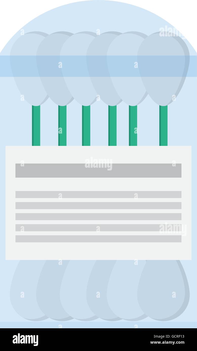 cotton swab packet icon Stock Vector Image &amp; Art - Alamy
