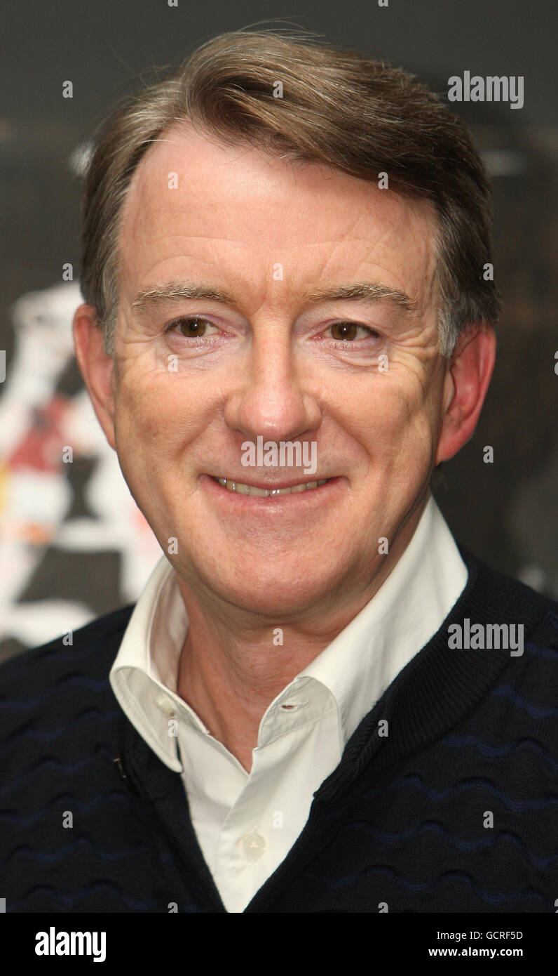 Lord Mandelson arrives for a screening of 'Mandelson: The Real PM?' during the BFI London Film Festival at the National Film Theatre in central London. Stock Photo