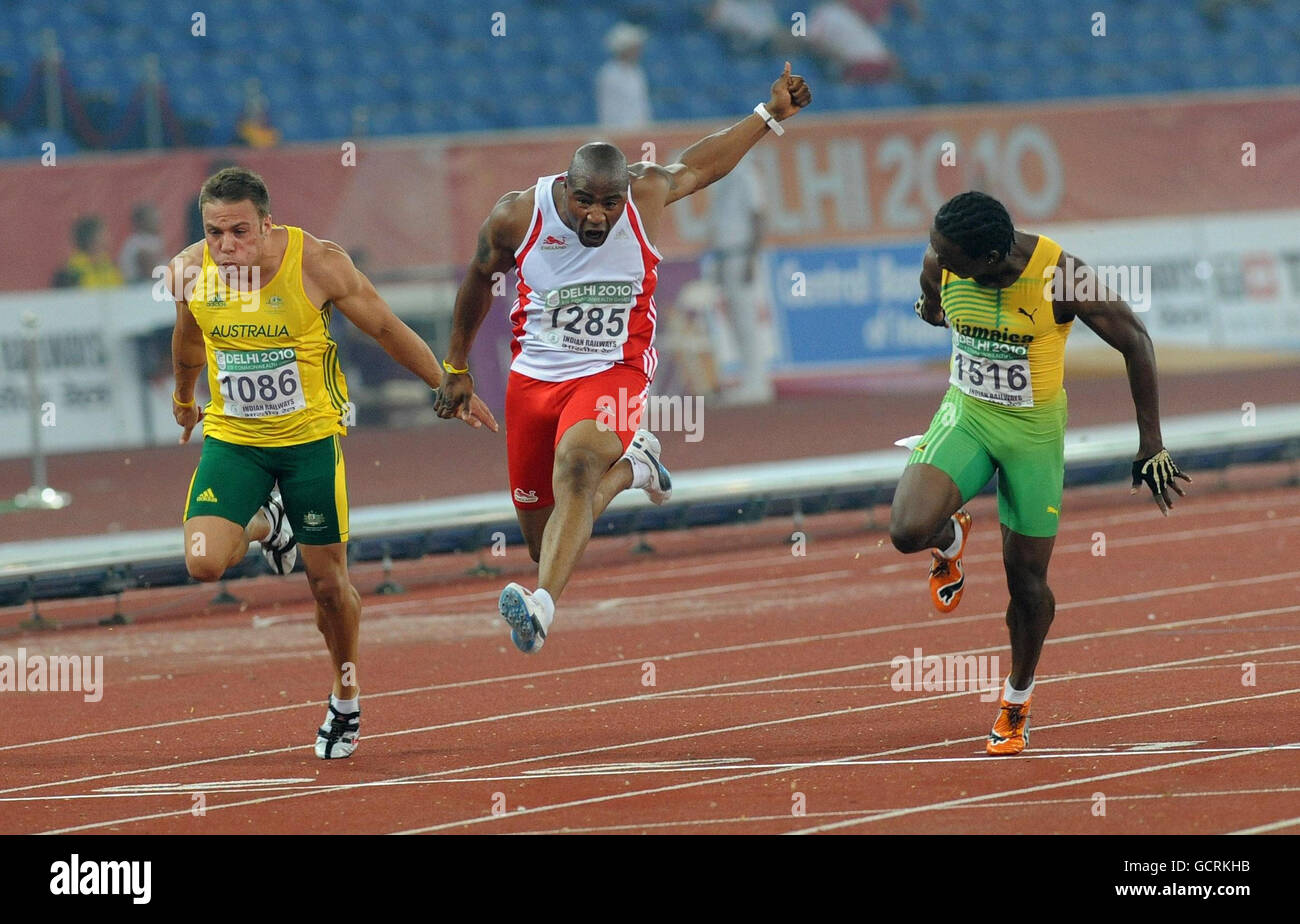 Sport 2010 Commonwealth Games Day Four Delhi Stock Photo Alamy