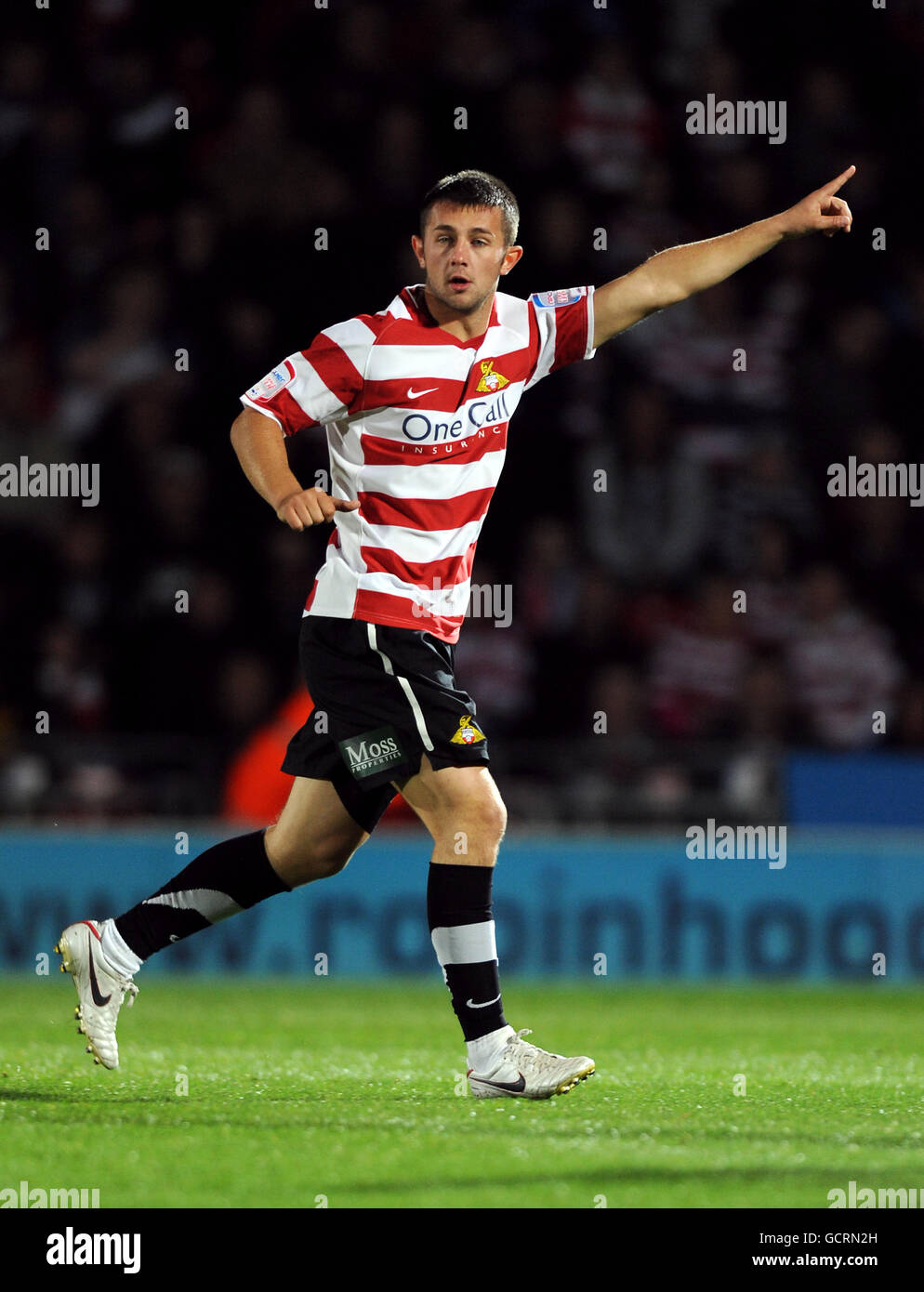 Soccer - npower Football League Championship - Doncaster Rovers v Leeds United - Keepmoat Stadium. Waide Fairhurst, Doncaster Rovers Stock Photo