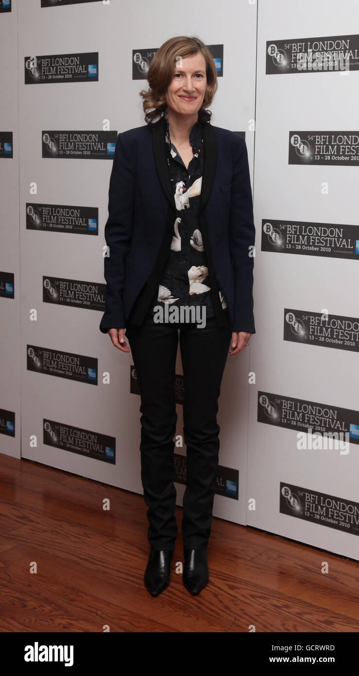 The director of the film Joanna Hogg attends the premiere of
