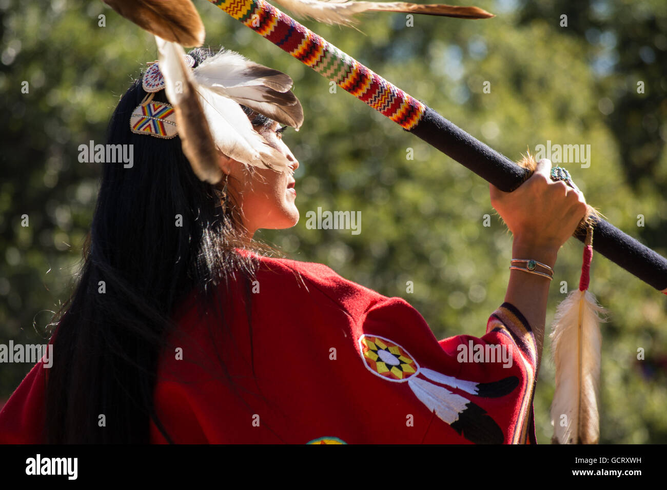 Woman's Battle Dress, worn by female relatives of warriors of the Ton-Kon-Ga  (Kiowa Black Leggings Society)