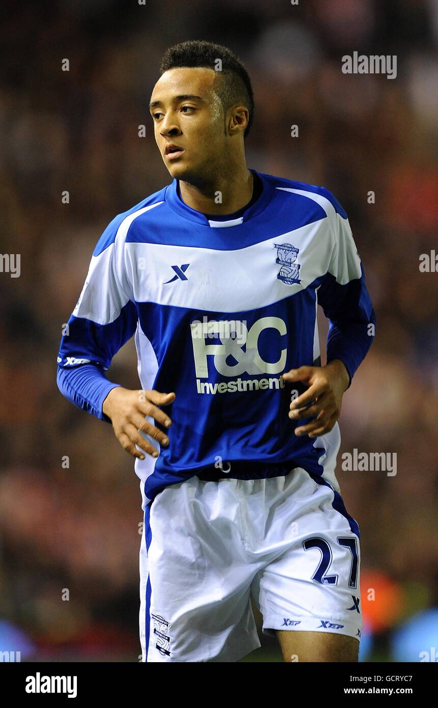 Soccer - Carling Cup - Fourth Round - Birmingham City v Brentford - St Andrew's Stadium. Nathan Redmond, Birmingham City Stock Photo