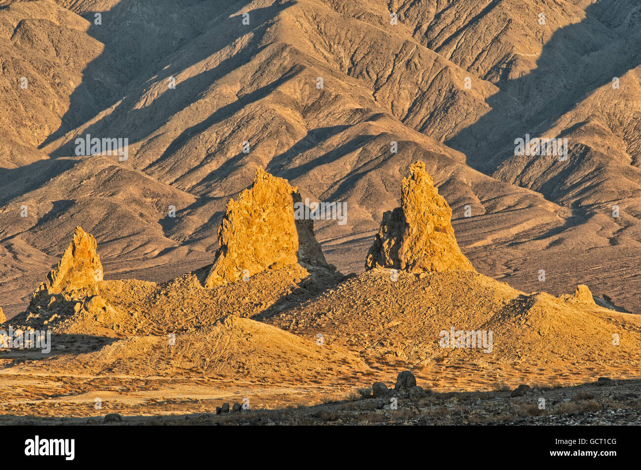 Trona Pinnacles, Sears Valley, California Stock Photo