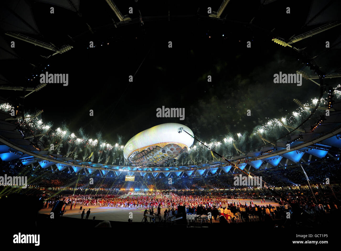 Sport - 2010 Commonwealth Games -Opening Ceremony - Delhi Stock Photo